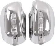 KDHUCS Mirror Turn Signal Light Car Reversing Mirror Cover LED Rearview Mirror with Light Side Mirror with Turn Signal for HILUX for VIGO 2006-2014