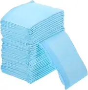 Ipetboom 100pcs Parakeet Cage Liners Fabric Bird Cage Bedding Mat Absorbent Parrot Accessories for Easy Cleanup Lightweight Design
