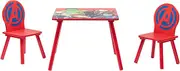 Marvel Avengers Square Table with 2 Chairs Set