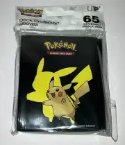 Pikachu Standard Deck Protector Sleeves (65ct) for Pokémon TCG