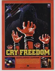 Colony Wars PS1 PlayStation 1 Video Game Art 1997 Vintage Print Ad/Poster