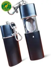 Ashtrays for Cigarettes Portable Pocket Ashtray - Pack of 2 Premium Fireproof AB