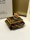 Estee Lauder 'Fragrant Treasures' Solid Perfume Compact Jay Strongwater Signed