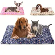 Pets Dog Bed Mat Fleece Cat Crate Kennel Pad Soft Bed Washable Super Soft Fluffy