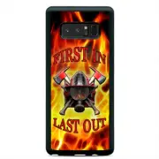 Fire Fighter Last Out Case Cover For Samsung Galaxy S23 S22 Plus Ultra S21+ S20