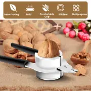 Nut Crackers Stainless Steel Walnut Cracker Tool with Non-slip Handle legkP
