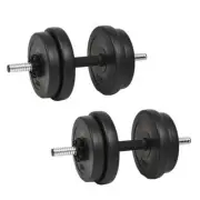 Dumbbell Weight Plates Set 4KG Barbell Fitness Training Exercise Gym Equipment