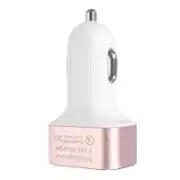 42W QC3.0 3USB Ports Fast Charging Car Charger For iPhone X 8/8Plus Samsung S8 S7