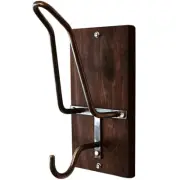 Helmet Stand Jacket Hook Motorcycle Wall Mounted Rack Storage
