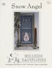 Hillside Samplings Snow Angel Sampler Counted Cross Stitch Pattern