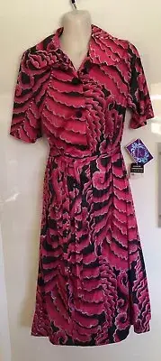 NWT Vintage Retro Original House Of Lucas NYALOC 60/70’s Dress Size 14