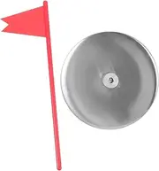 KITANDOVE Golf Marker Alignment Cup Set Golf Hole Cup Golf Flag Stainless Steel Practice Putting Cup for Training