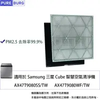 在飛比找momo購物網優惠-【PUREBURG】適用Samsung三星Cube AX47