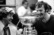 Bill Nyrop And Larry Robinson Of The Montreal Canadiens 1970s Ice Hockey PHOTO