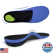 Plantar Fasciitis Insoles, Arch Support Inserts 220+ lbs Pain Relief Orthotic