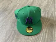 New Era New York Yankees 59FIFTY Hat 1977 Word Series Patch Men’s Size: 7 1/2