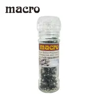 在飛比找momo購物網優惠-【Macro】天然黑胡椒&玫瑰鹽研磨罐 60gx1罐