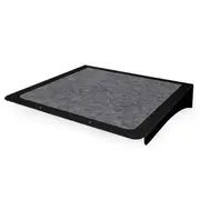 Skywalks Carpeted Cat Climbing Platform Black