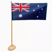 Australian Desk Flag 30cm x 15cm Aussie Australian National Flag Gift Souvenir