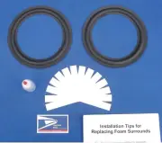 Infinity Sterling Video / Center Channel Speaker Foam Surround Woofer Repair Kit