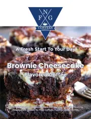 FNG Coffees-Brownie Cheesecake-DECAF- Ground or Whole Bean- 16 oz