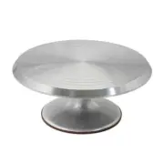 Cake Stand, Rotating Cake Decorating Stand Revolving Pottery Stand Turntable ...