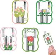 USB Cable, Pack of 4 Break Protection Data Line Protective Case Cute Wave Flower Charging Line Protection Cable Protection Break Protection Accessories