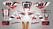 Full Custom Graphic Kit - STORM - Honda CRF 100 - 2002 - 2011 stickers decals