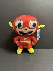 DC Super Friends Flash Plush DC Comics WB Warner Bros 11” Big Large Head NWT