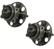 Pair Set of 2 Rear Moog Wheel Bearing Hub Assies Kit for Acura TSX Honda Accord
