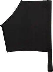 USG Shoulder Slicker with 4-Way Stretch Lycra/Elastic Girth Strap/Velcro Fastening, Size L, Black