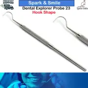 Dental Explorer Probe 23 Hook Shape Remover Dentist Pick Laboratory Periodontal