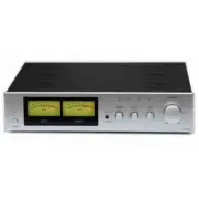 A20 HiFi Power Amplifier Bluetooth Version Treble Bass Double VU Meter os67
