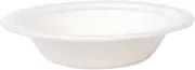 Bio Earth Safe Pack of 10 230mm Bio Earth Sugar Cane Plates White Disposable Dinnerware