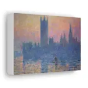 Canvas Gallery Wraps Claude Monet House of Parliament London