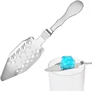 Spoon Silt Slotted - Vintage Large Absinthe Stainless Steel Bar Tools | Wormwood Stainless Dripper, Empty Bar Scoop, Home Wormwood Filter, Tool