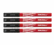 Milwaukee 48223164 - Inkzall Black Ultrafine Point Pens 4 Pack