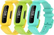 Replacement Smart Watch Bands Compatible with Fitbit Ace 3 Smart Watch,Soft Silicone Watch Wristband for Fitbit Ace 3 for Kids