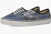 RARE VANS AUTHENTIC PATCHWORK DENIM VN0A38EM09 BLUE SASHIKO BORO 6 6.5 OLD SKOOL