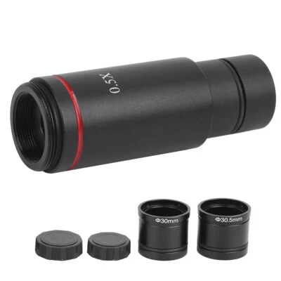 Microscope Camera Adapter 0.5X Times For CCD Interface Shrink Lens Tools.