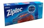 Ziploc 38 Gallon Freezer Zip Bags Heavy Duty Freezer Food Storage Large Bag New