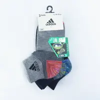 在飛比找樂天市場購物網優惠-ADIDAS 薄底 童襪 日版 三雙入 消臭 腳跟腳趾加強 