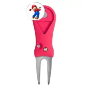Super Mario Nintendo Golf Ball Marker +Switchblade Divot Tool