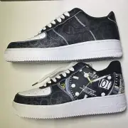 Nike Air Customized Watch Stamp Size US 9.5 One of a kind!