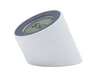 F03 Creative Alarm Clock Flip Night Light LED Time Alarm Clock USB Stepless Touch Dimming Alarm Clock Bedroom Decoration Clock
