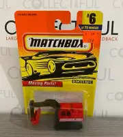 MATCHBOX - #6 - EXCAVATOR - CONSTRUCTION VEHICLE - 1996 - DIECAST CAR *MOC*