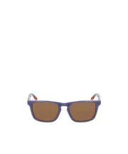 Nike Eclipse Rise Rectangular Frame Sunglasses 55 silver-gray slate color