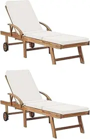 vidaXL 2-Piece Sun Lounger Set with Table, Reclinable Backrest, E-Coated and Powder-Coated Steel, Anthracite Finish