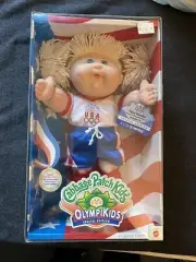 1996 Cabbage Patch Kids OLYMPIKIDS Swimming - FREDA MARETHA - New In Box