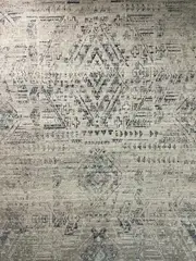Colette Blue Multicolour Geometric Aztec Rug